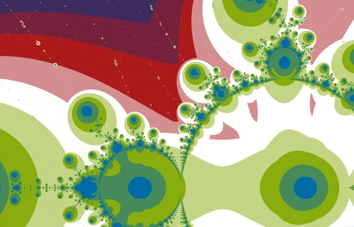 Fractal image generated with wxChaos